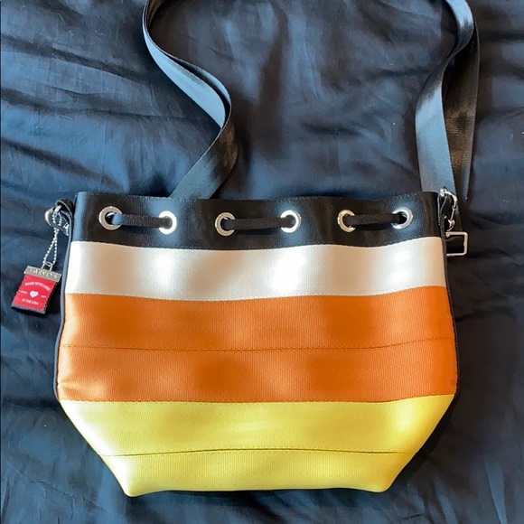 Harveys Handbags - RARE Harvey’s Candy Corn Parkhopper